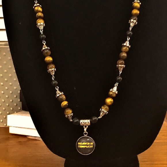 Silence is Complicit Necklace!!!! - Picture 2 of 5